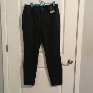 Simply Vera Vera Wang Black snakeskin print Skinny Pants